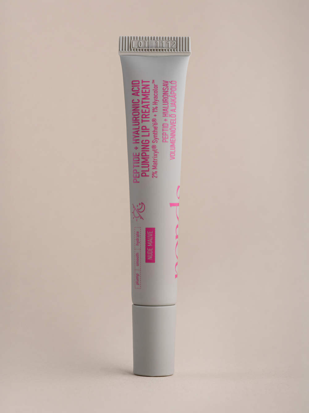 Peptide + Hyaluronic Acid Lip Treatment - Nude Mauve